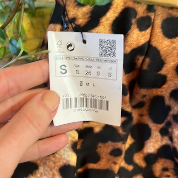 Zara leopard print flare skirt - Picture 2 of 5